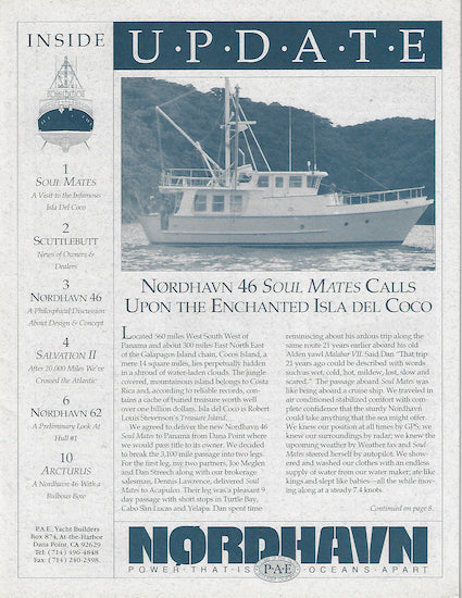 Nordhavn 46 & 62 Newsletter Brochure - Volume 2