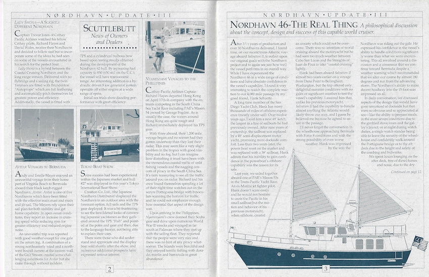 Nordhavn 46 & 62 Newsletter Brochure - Volume 2