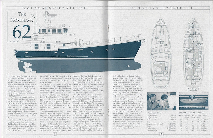 Nordhavn 46 & 62 Newsletter Brochure - Volume 2