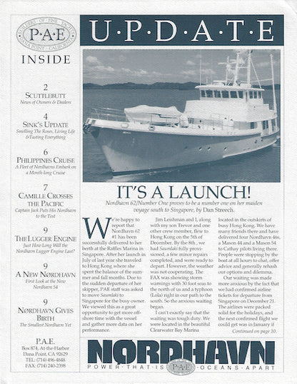 Nordhavn 46 & 62 Newsletter Brochure - Volume 4