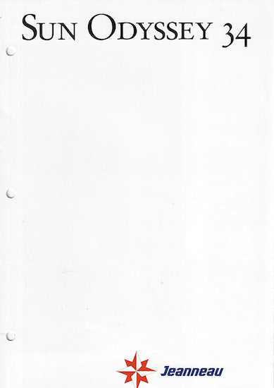 Jeanneau Sun Odyssey 34 Brochure