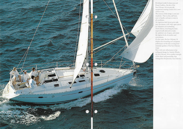 Jeanneau Sun Odyssey 34 Brochure