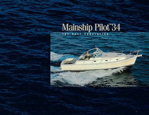 Mainship Pilot 34 Brochure