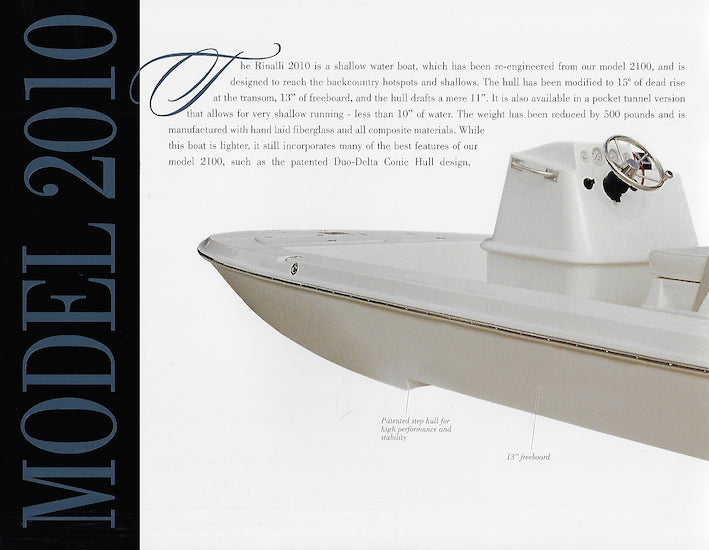 Rinalli 2003 Brochure