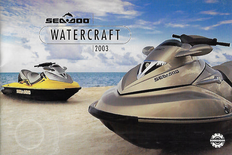 Sea Doo 2003 Watercraft Mini Brochure