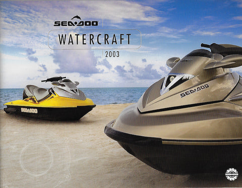 Sea Doo 2003 Watercraft Brochure