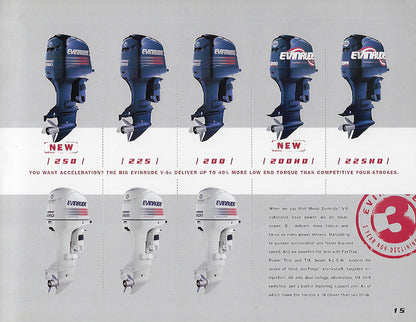 Evinrude 2003 Outboard Brochure