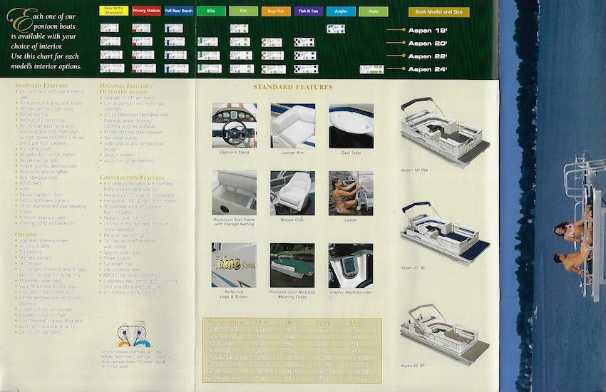 Tahoe 2003 Pontoon Brochure