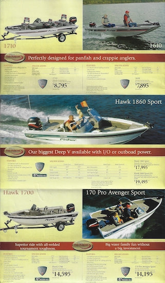 Fisher 2003 Poster Brochure