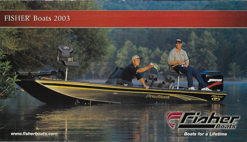 Fisher 2003 Poster Brochure