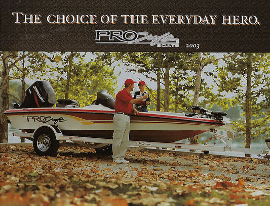 Procraft 2003 Brochure