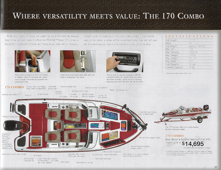 Procraft 2003 Brochure