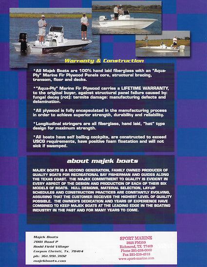 Majek 2003 Brochure