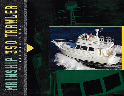 Mainship 350 Trawler Brochure