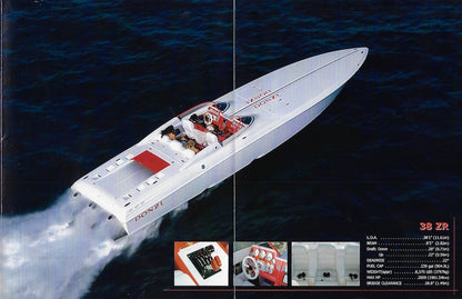 Donzi 2003 Poster Brochure