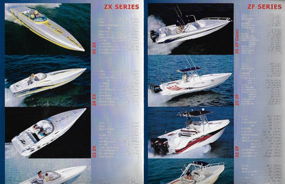 Donzi 2003 Poster Brochure