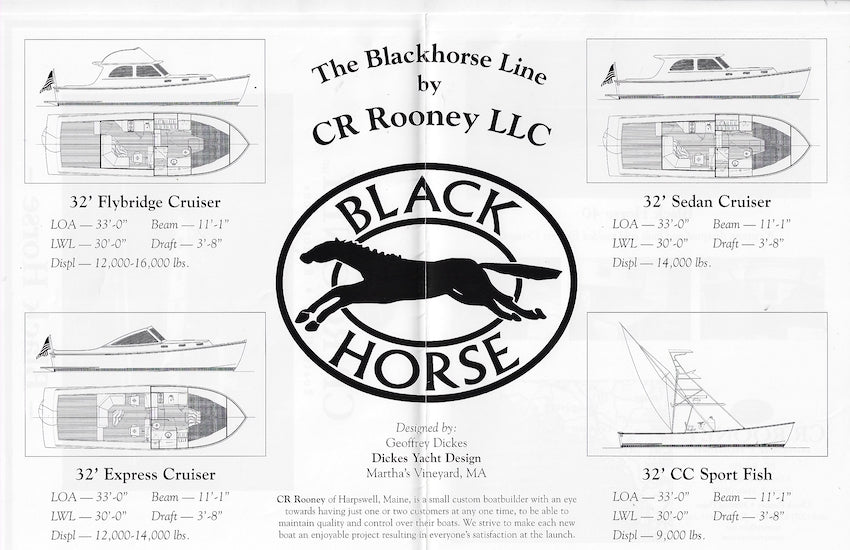 Rooney 32 Back Horse Brochure Package