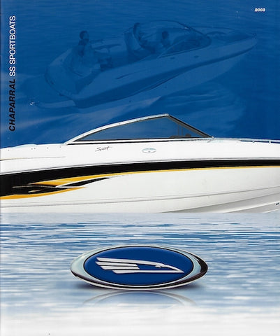 Chaparral 2003 SS Sportboats Brochure