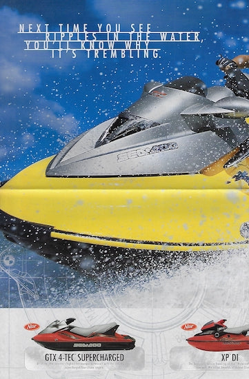 Sea Doo 2003 Mini Poster Brochure
