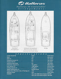 Hatteras 50 Convertible Specification Brochure
