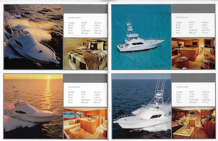 Hatteras 2003 Brochure