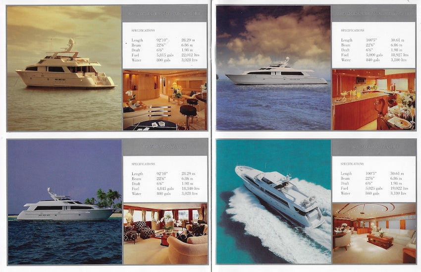 Hatteras 2003 Brochure