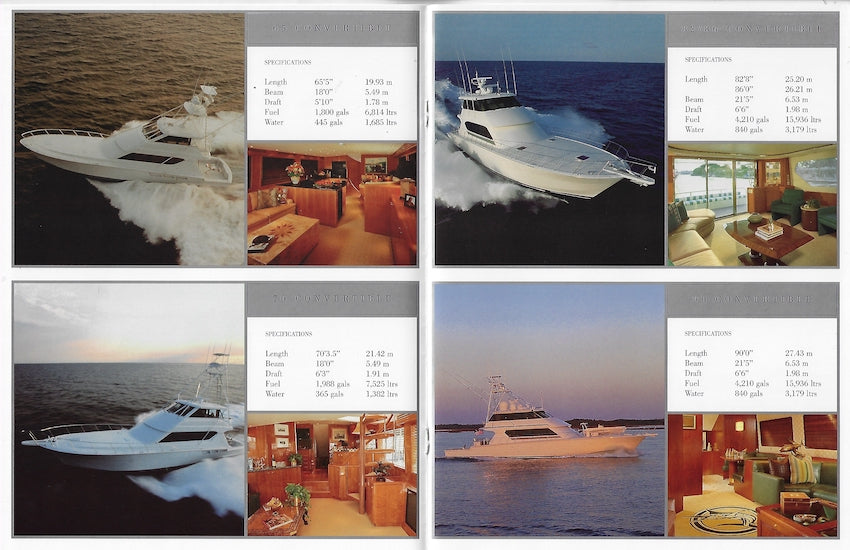 Hatteras 2003 Brochure