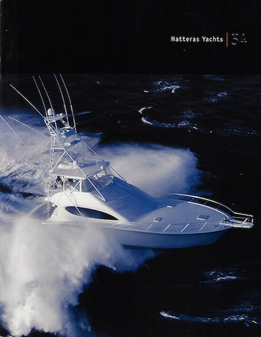 Hatteras 54 Convertible Brochure