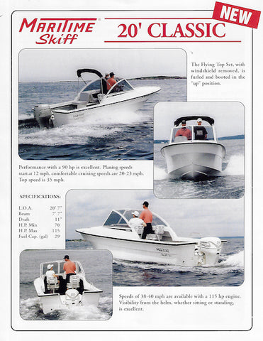 Maritime Skiff 20 Classic Brochure