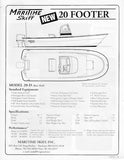 Maritime Skiff 20-D Center Console Brochure