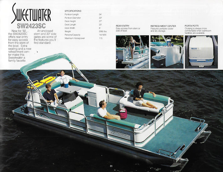 Godfrey 1992 Pontoon Brochure