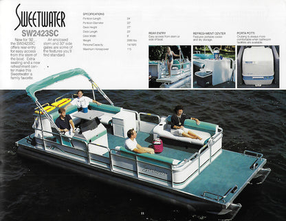 Godfrey 1992 Pontoon Brochure