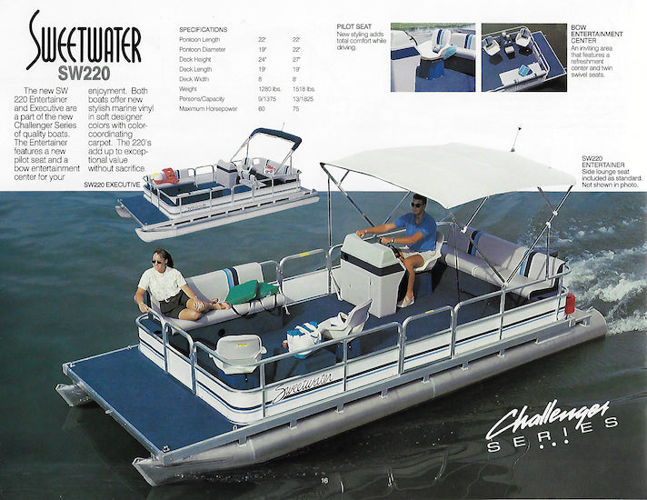 Godfrey 1992 Pontoon Brochure