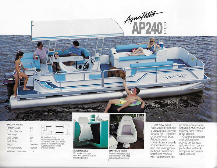 Godfrey 1992 Pontoon Brochure