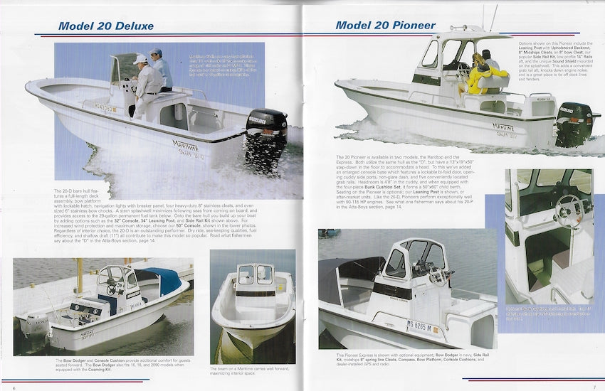 Maritime Skiff 2002 Brochure