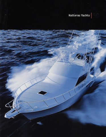 Hatteras 50 Convertible Brochure