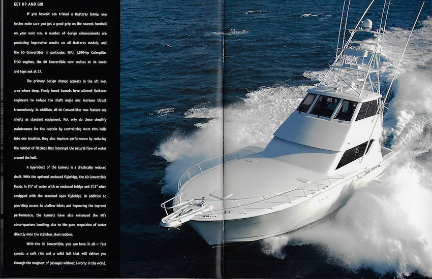 Hatteras 60 Convertible Brochure