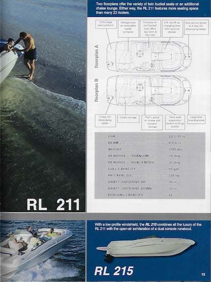 Bennington 2003 Deck Brochure