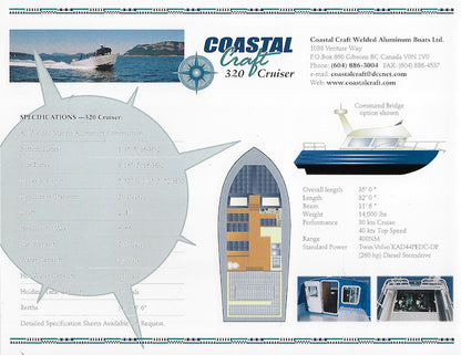 Coastal Craft 320 Cruiser Brochure
