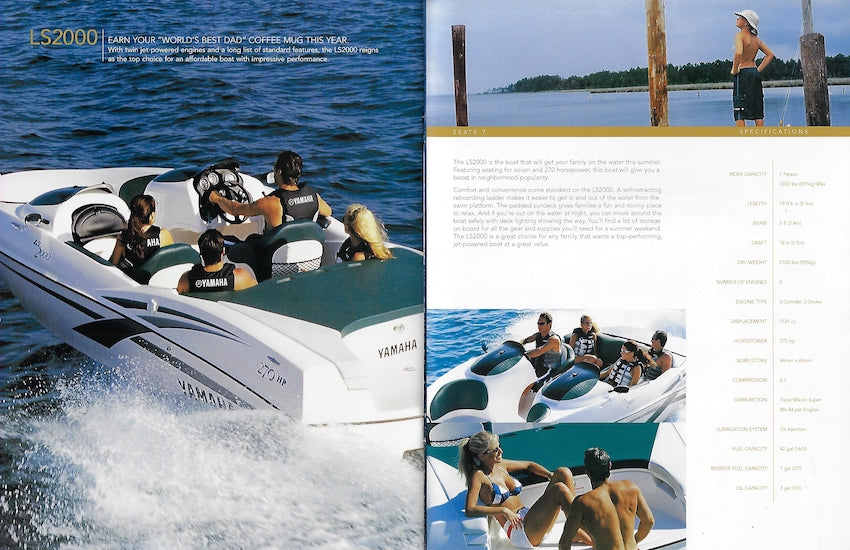Yamaha 2003 Sport Boats Brochure