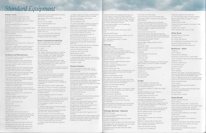 Hatteras 65 Convertible Specification Brochure