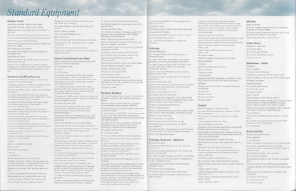 Hatteras 70 Convertible Specification Brochure