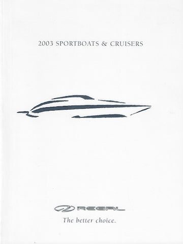 Regal 2003 Sportboats & Cruisers Brochures