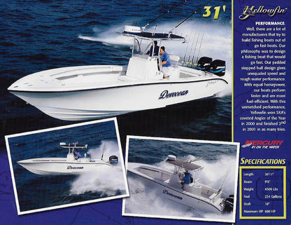 Yellowfin 2003 Brochure