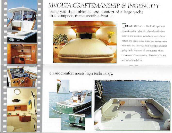 Rivolta Jet Coupe J4 and Coupe P4 Brochure