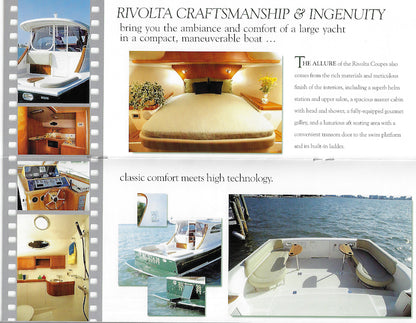 Rivolta Jet Coupe J4 and Coupe P4 Brochure