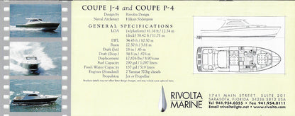 Rivolta Jet Coupe J4 and Coupe P4 Brochure