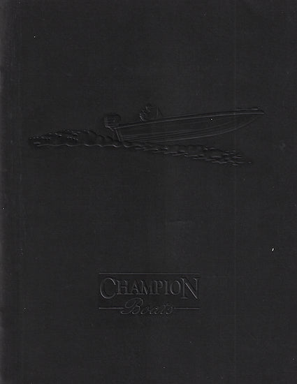 Champion 1994 Brochure