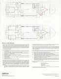 Hatteras 43 Motor Yacht Specification Brochure