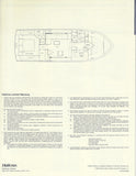 Hatteras 41 Double Cabin Motor Yacht Specification Brochure